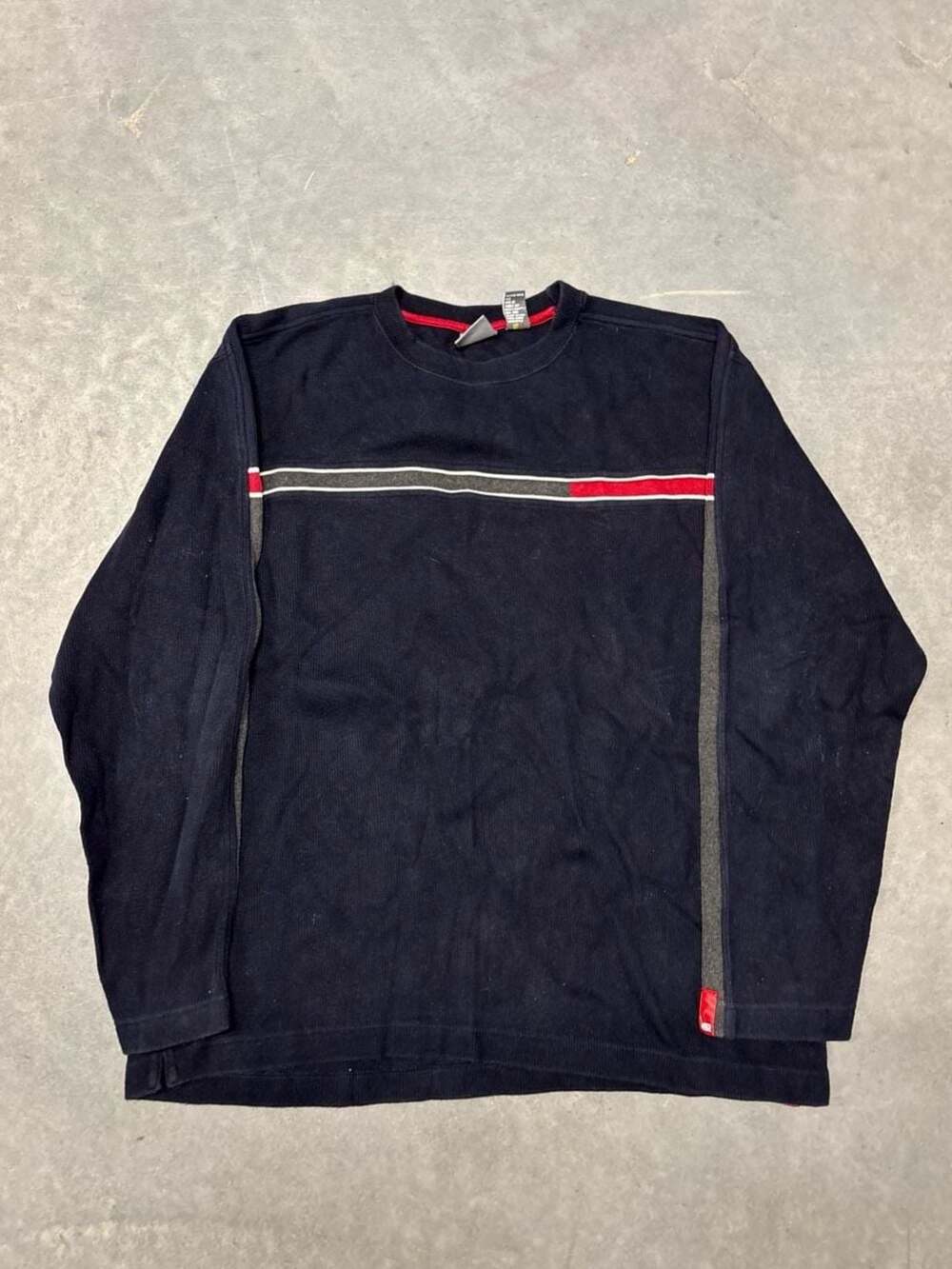 Vintage Quiksilver Y2K Ribbed Knit Striped Sweater